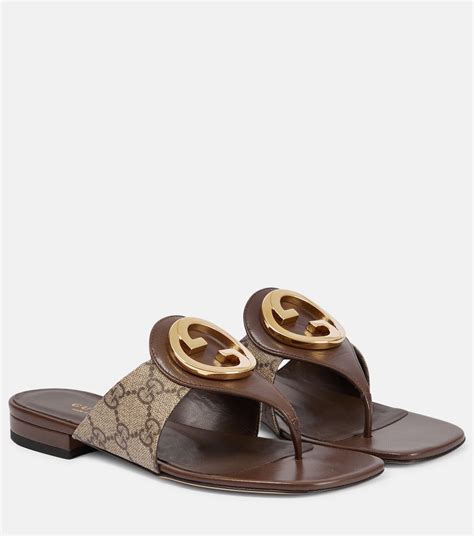 gucci thong sandals size 10|Gucci unisex sandals.